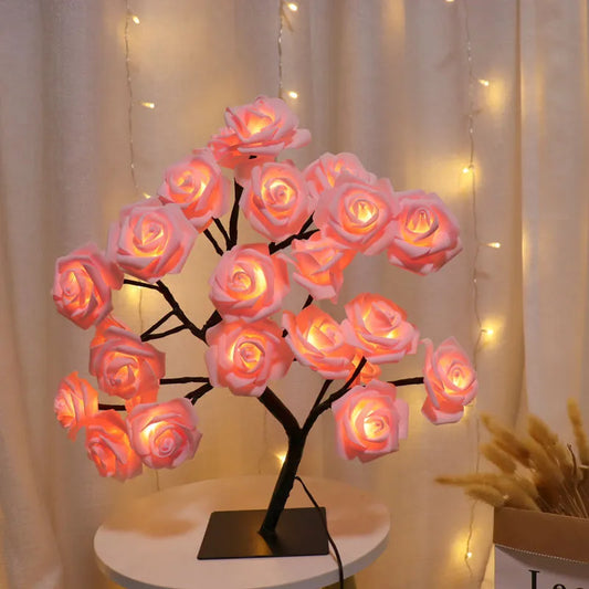 LED Rose Night Light